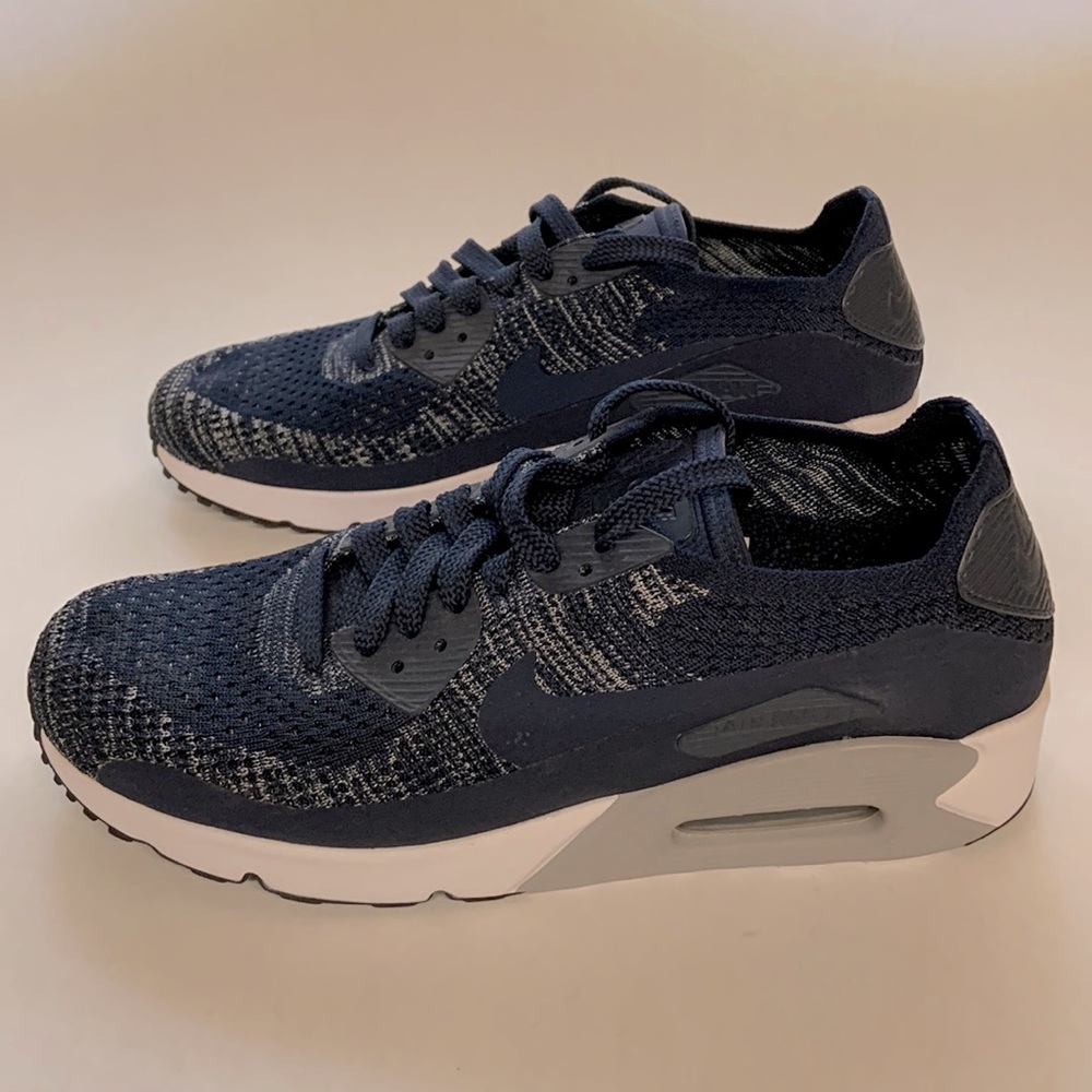 *Host Pick* Nike Air Max 90 Ultra 2.0 Flyknit College Navy (875943-401)